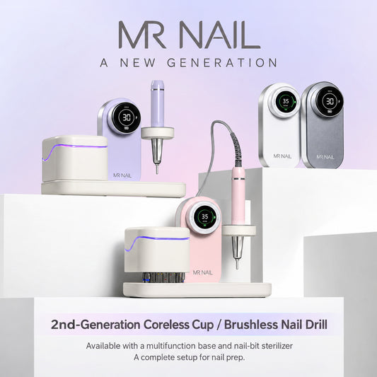 MR NAIL second-generation drill and multifunction base accessory setup