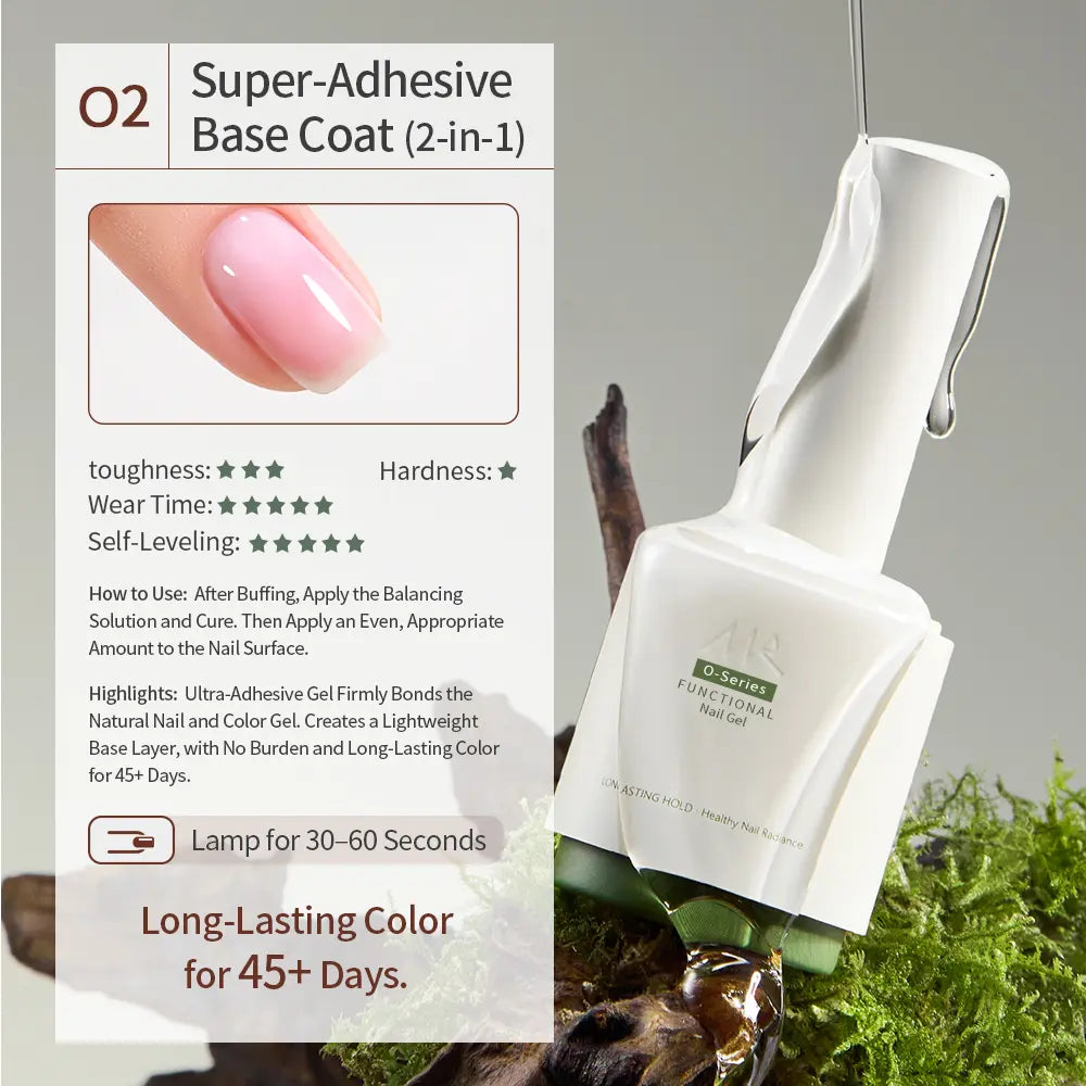 MRNAIL O Series O2 2-in-1 Ultra Bond Base Gel