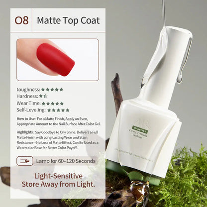 MRNAIL O Series O8 Matte Velvet Top Gel