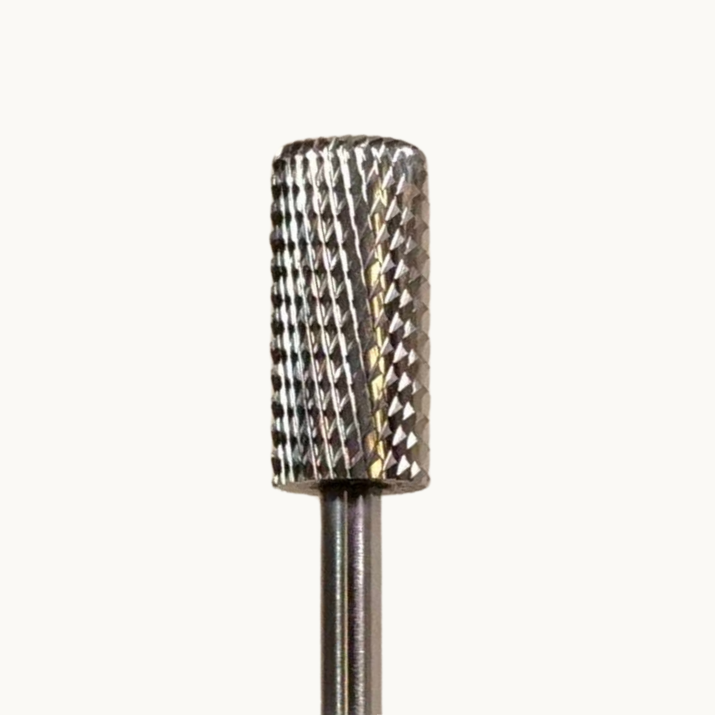 NF Select medium grit carbide cylinder barrel nail drill bit for gel and acrylic removal