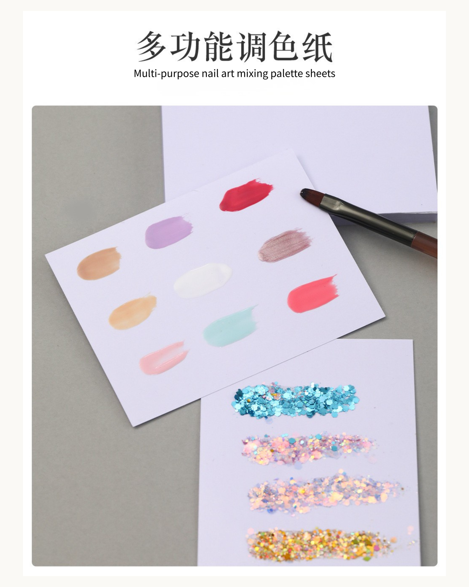 NF Select Disposable Paper White Mixing Palette 50 Sheets - image 3