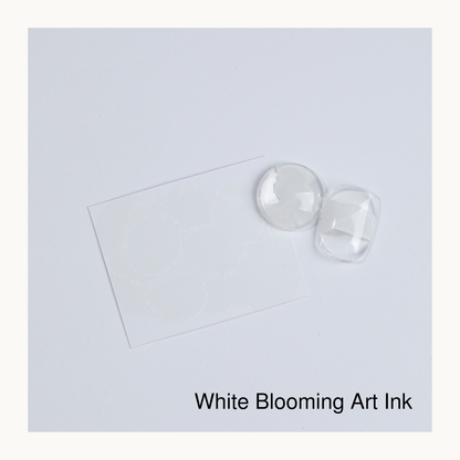Qingyou white blooming ink nail art liquid for blooming gel technique and watercolor nail design