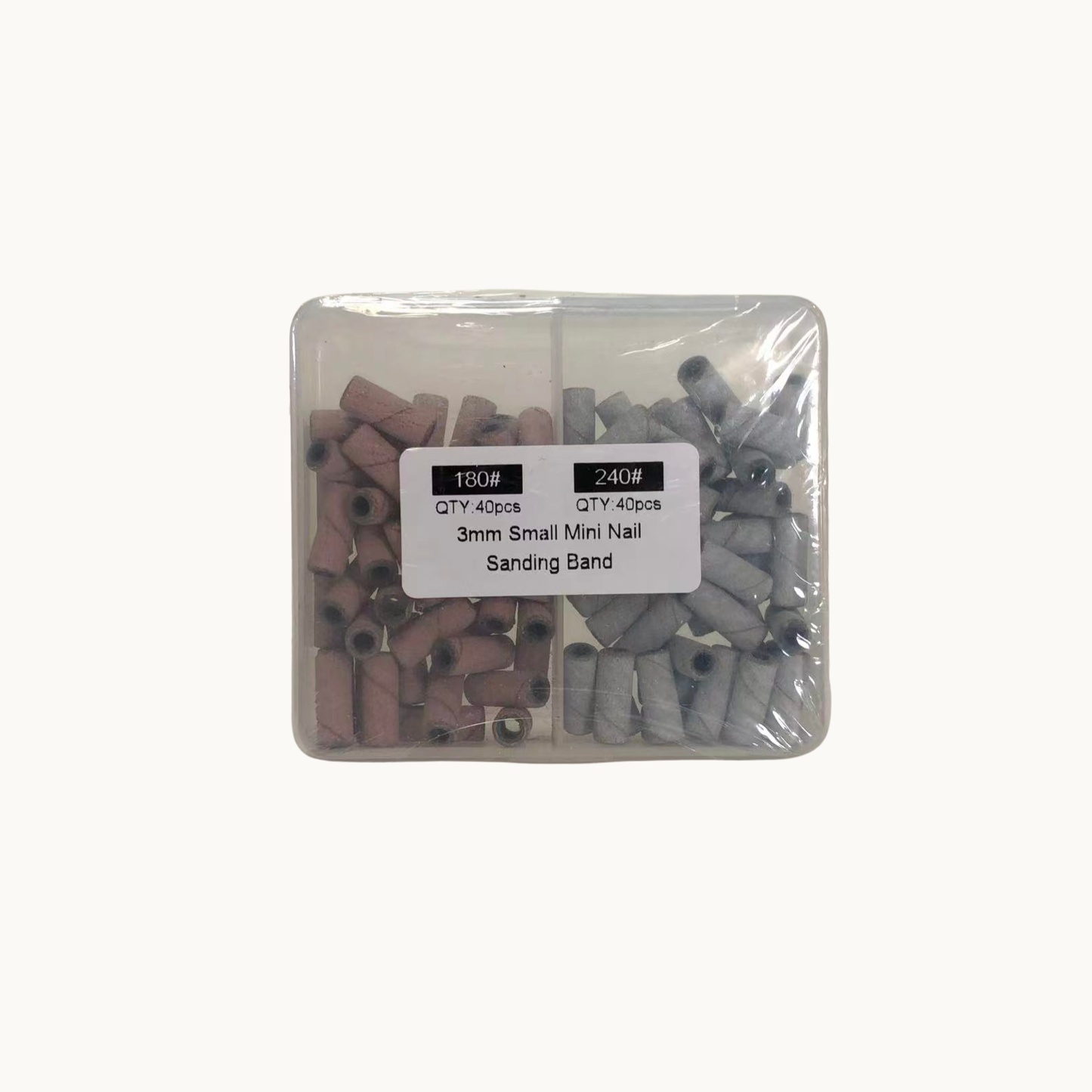 NF Select Professional Nail Prep Sanding Bands Set (180/240 Grit)