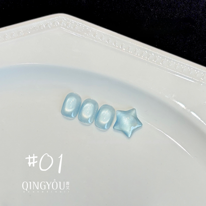 QINGYOU Ocean Star Cat Eye Gel