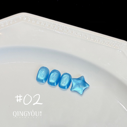 QINGYOU Ocean Star Cat Eye Gel