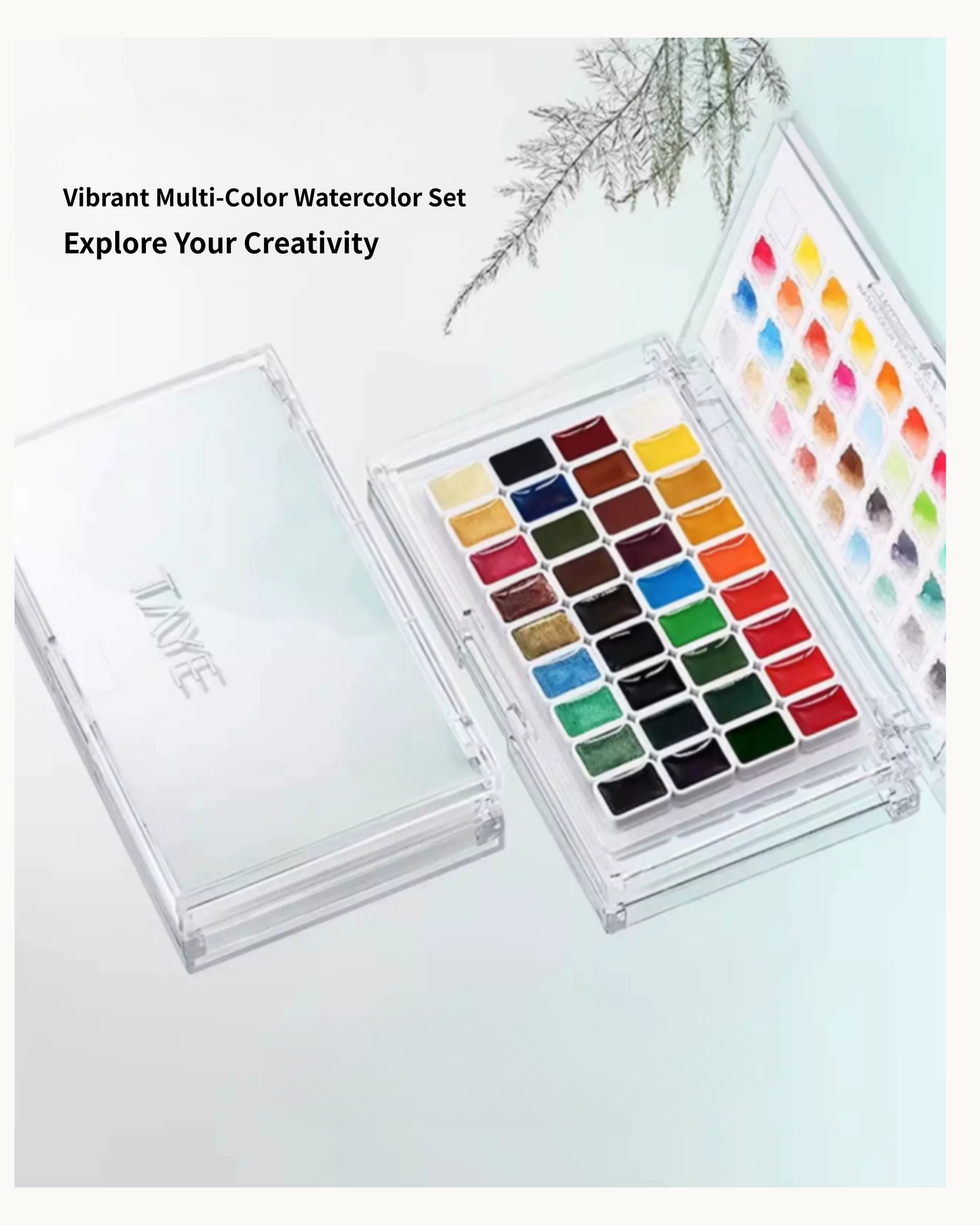 TAYE Nail Art Watercolor Palette – 36 Colors - image 3