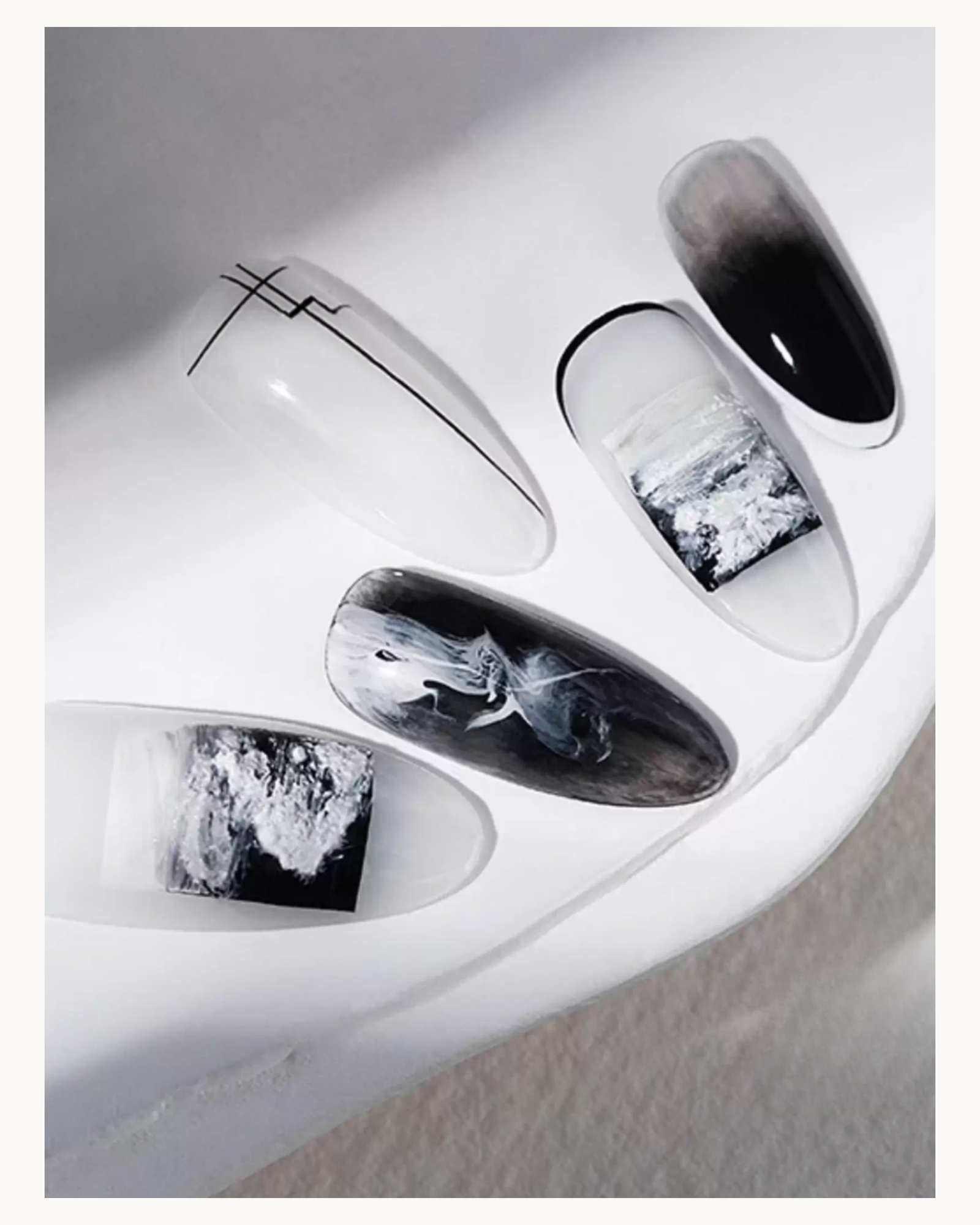 TAYE No-wipe Sand Texture Gel (Black/White) - image 7