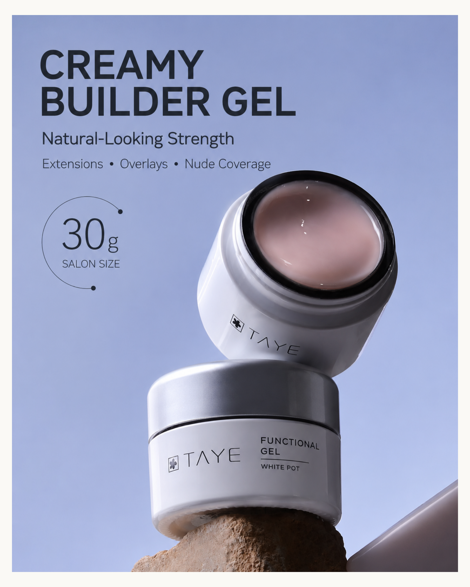 TAYE Cream Extension Builder Gel 30g - image 1