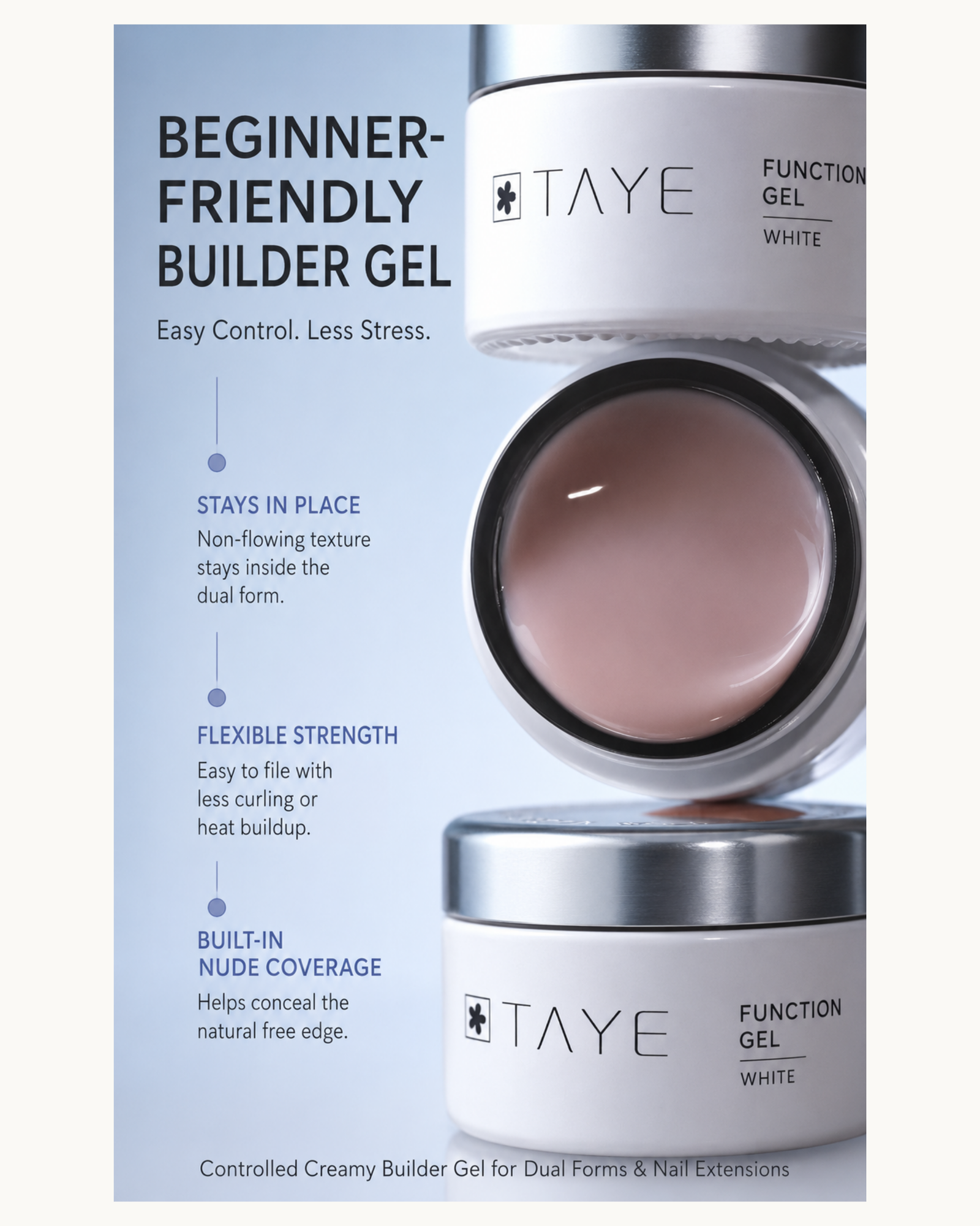 TAYE Cream Extension Builder Gel 30g - image 10