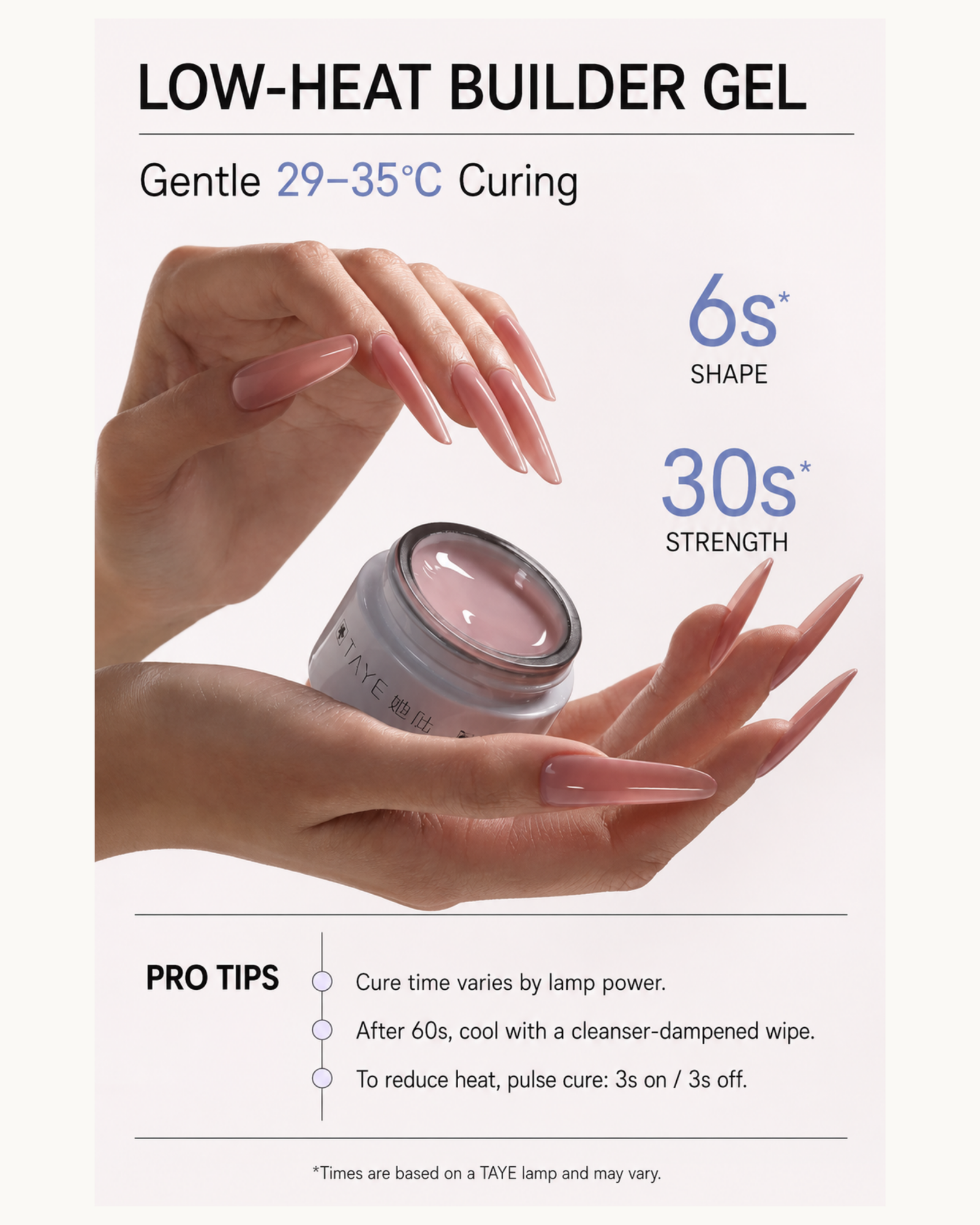 TAYE Cream Extension Builder Gel 30g - image 2