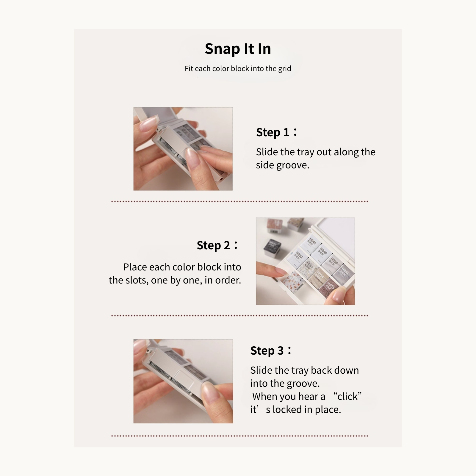 TAYE Magic Cube Art Texture Gel Palette Series - image 9