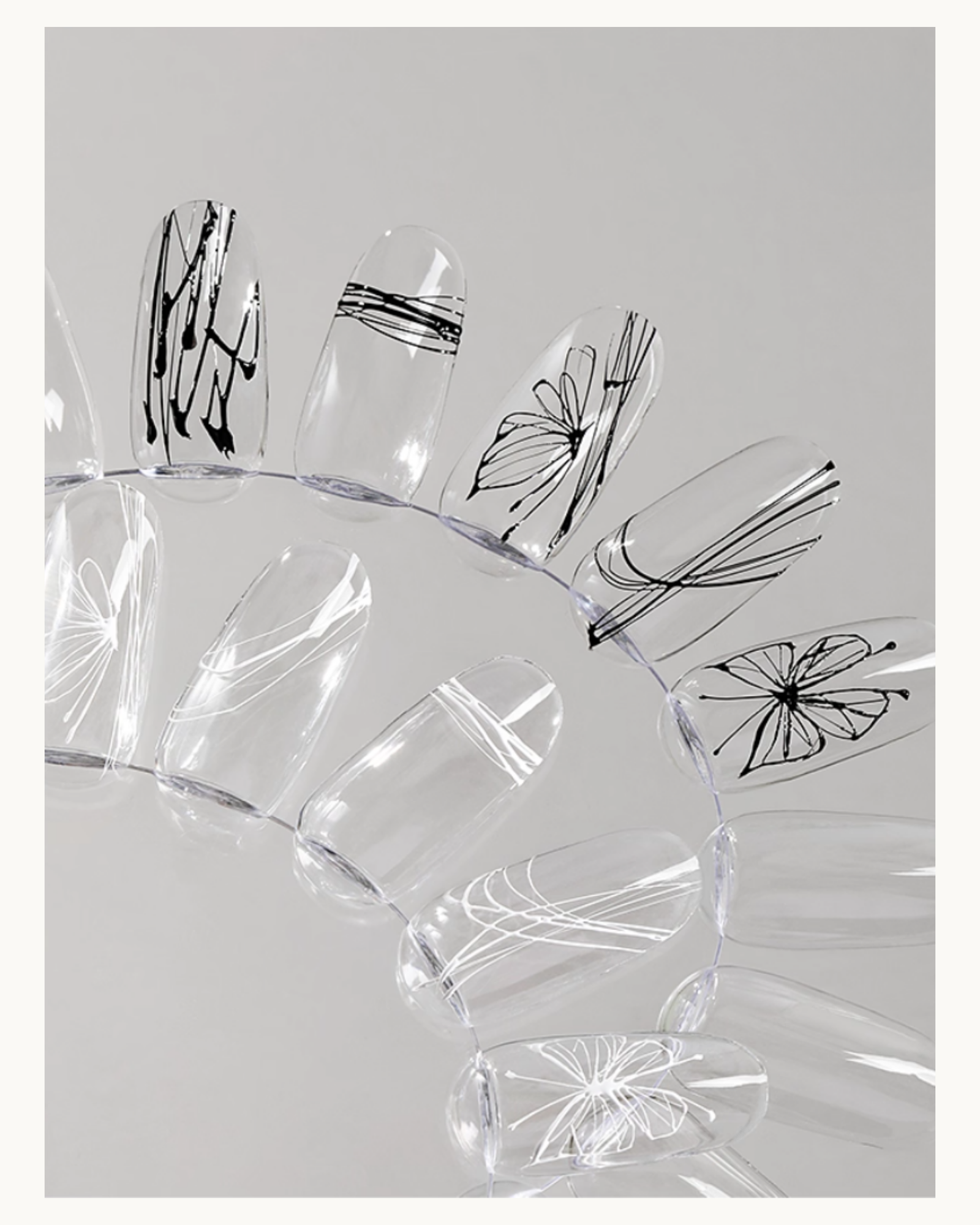 TAYE No-Wipe String Spider Gel (Black/White) - image 5