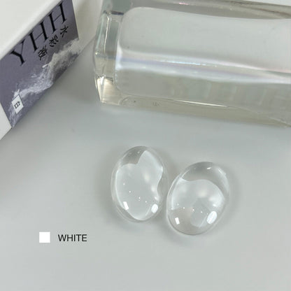 YHH blooming ink white watercolor nail ink swatch, air dry white blooming ink for cloud smoke gradient nail art design