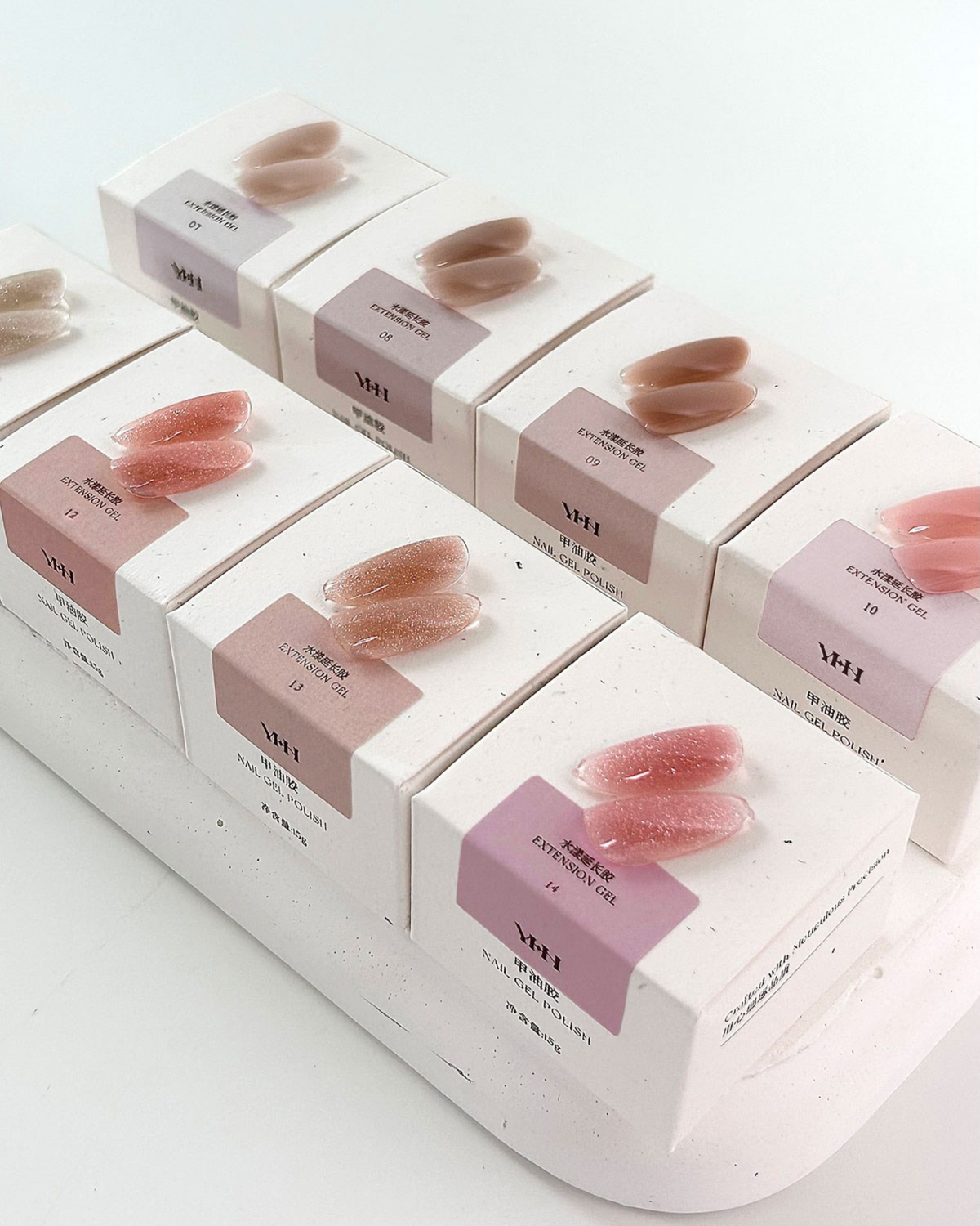 YHH Tinted Nude Builder Extension Gel 15g – 8 Shades【HEMA & TPO Free】 - image 11