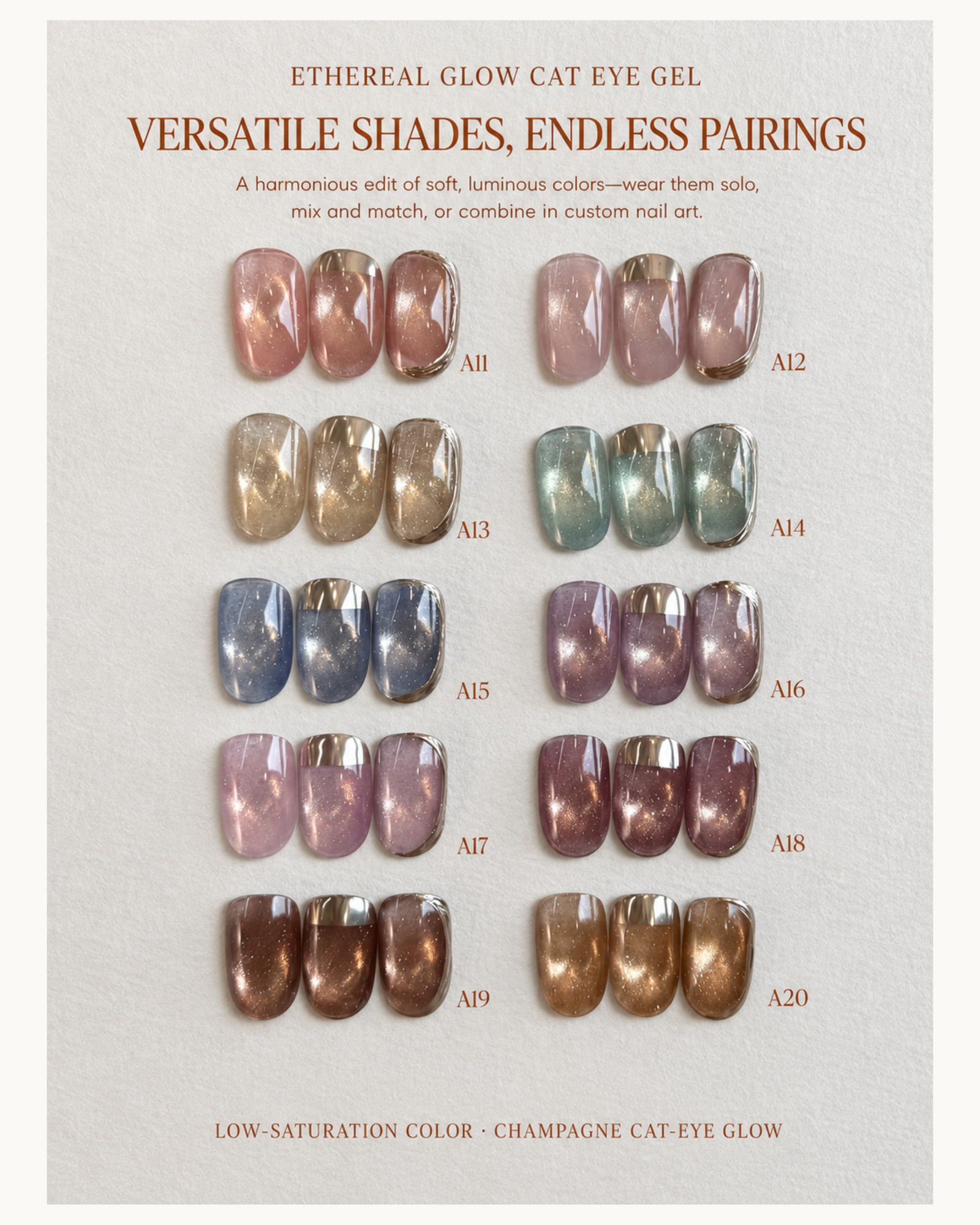 YHH Ethereal Glow Magnetic Cat Eye Gel – 10 Colors - image 7