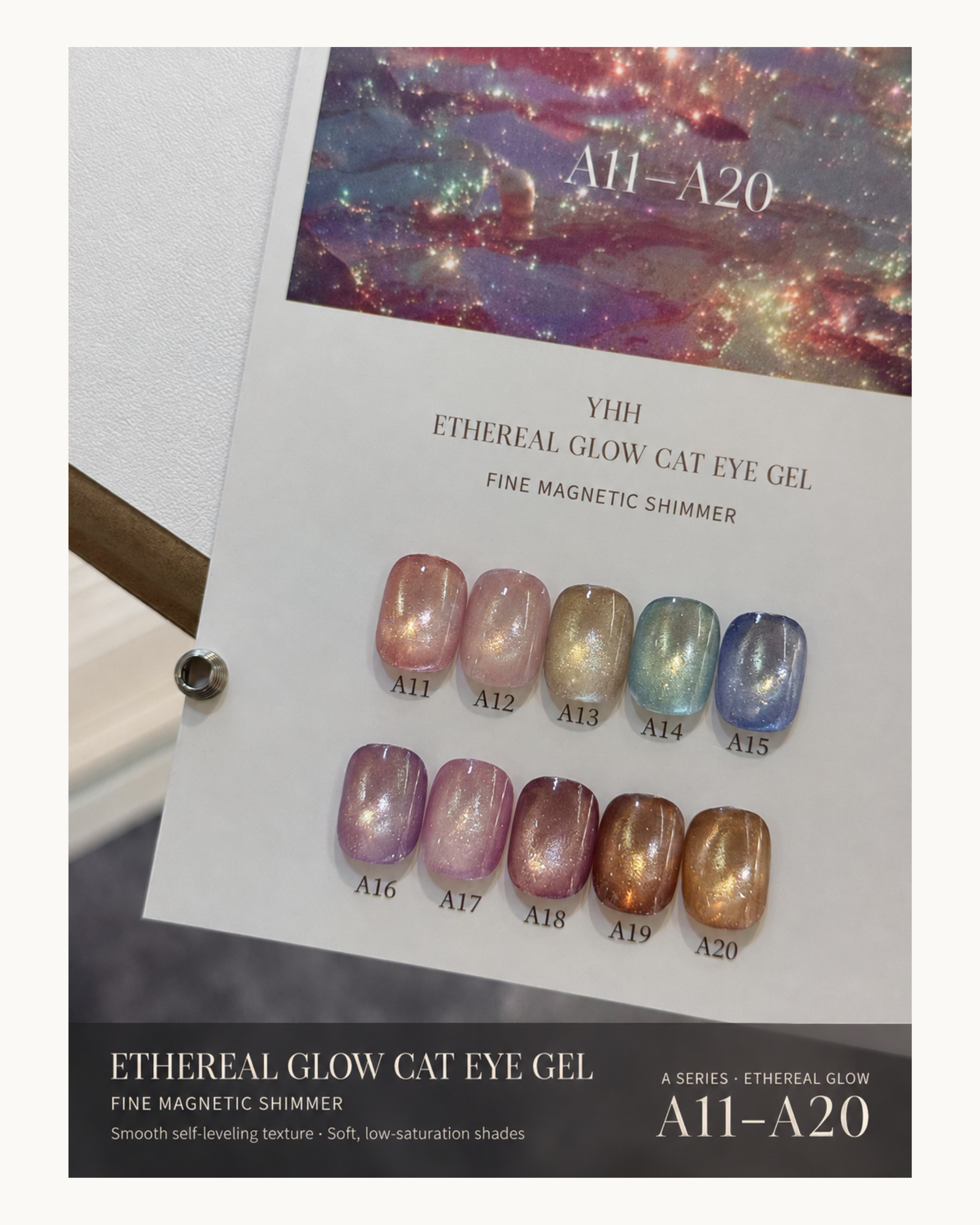 YHH Ethereal Glow Magnetic Cat Eye Gel – 10 Colors - image 2