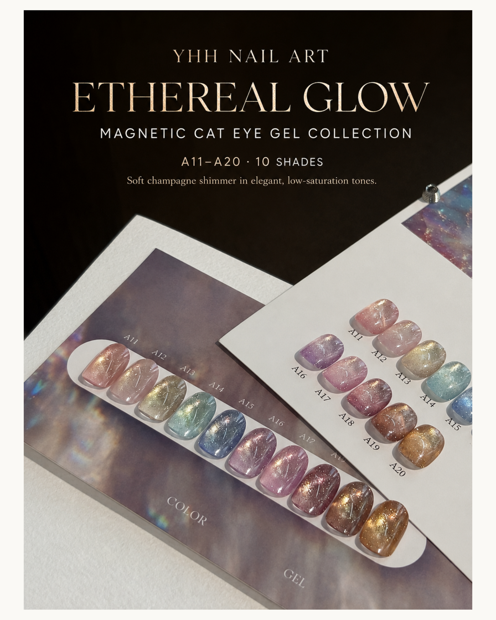 YHH Ethereal Glow Magnetic Cat Eye Gel – 10 Colors - image 6