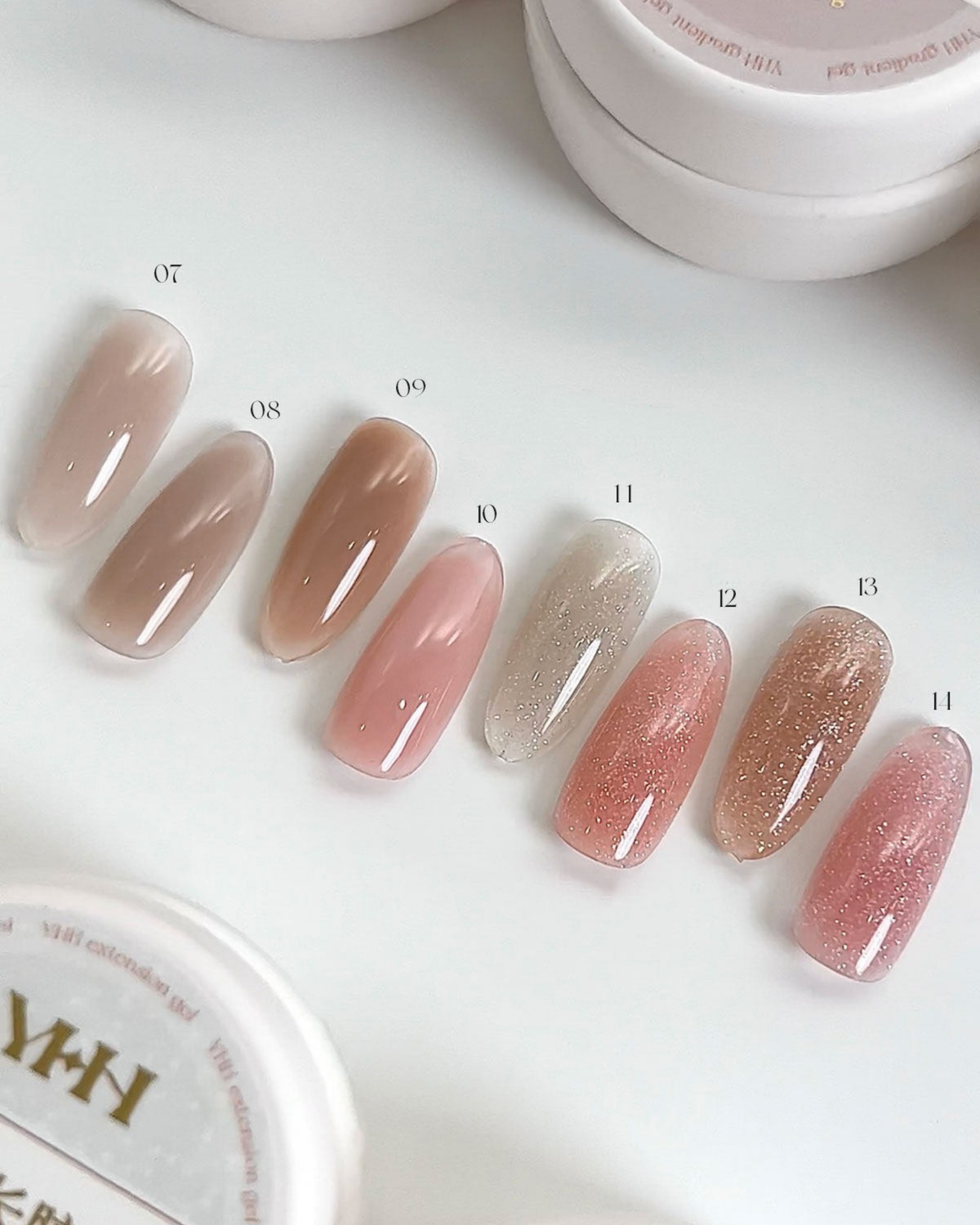 YHH Tinted Nude Builder Extension Gel 15g – 8 Shades【HEMA & TPO Free】 - image 7