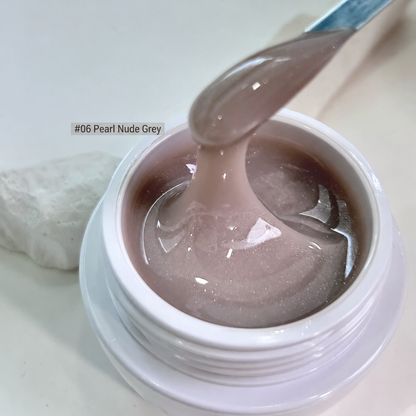 YHH Tinted Nude Builder Extension Gel shade #06 Pearl Nude Grey