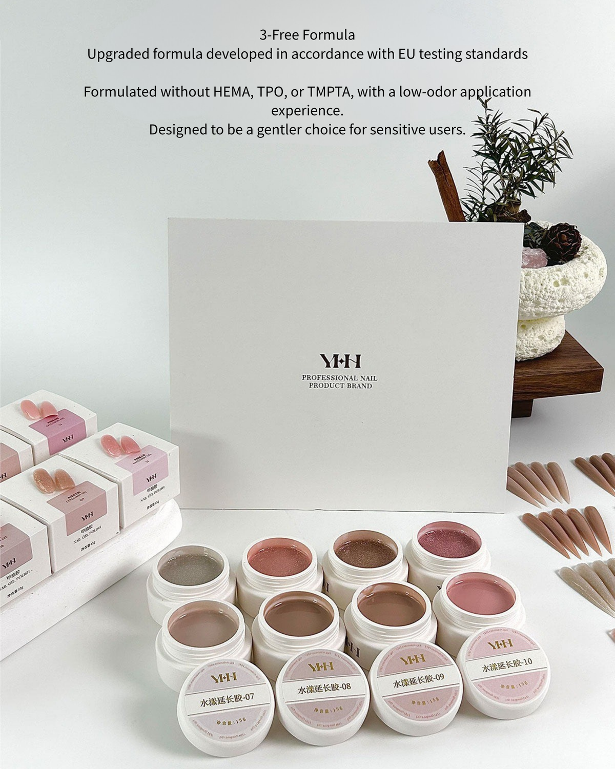 YHH Tinted Nude Builder Extension Gel 15g – 8 Shades【HEMA & TPO Free】 - image 10