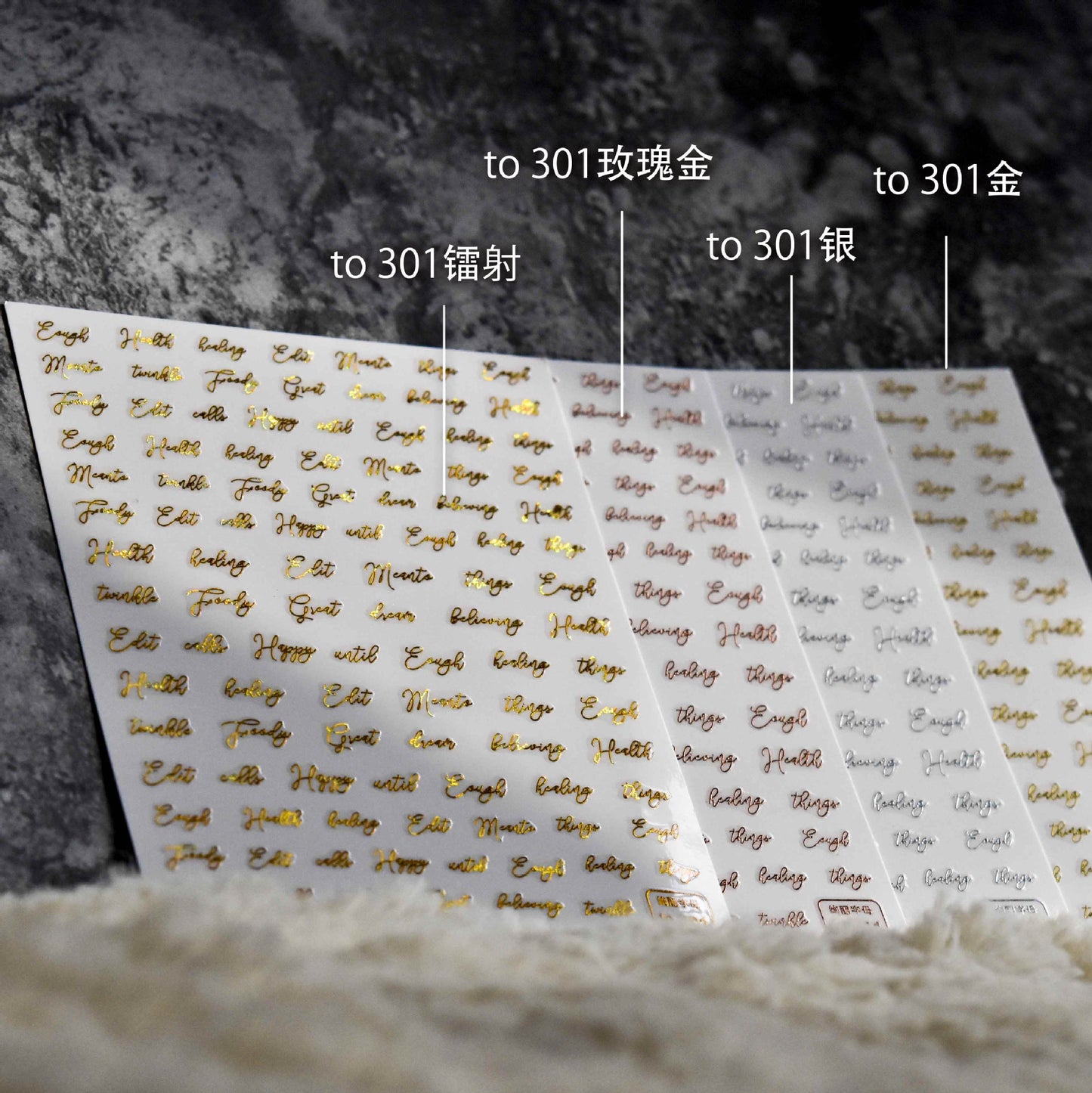 TOMONI Bronzing Handwritting #to301