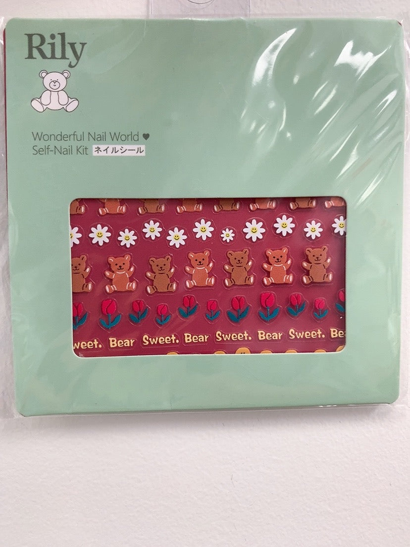 Rily Animal And Flower Sticker