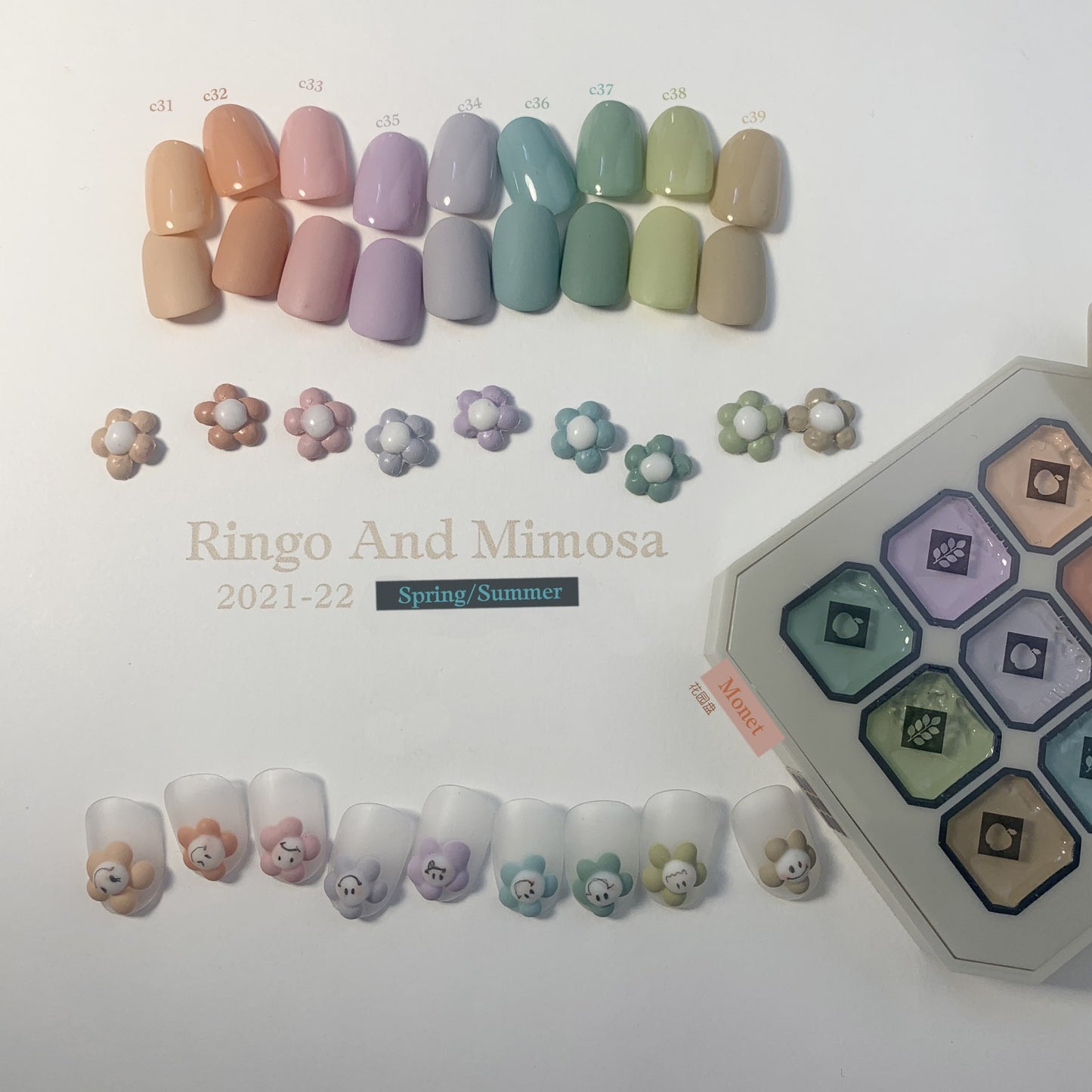 Ringo & Mimosa RM Cube 【Monet】