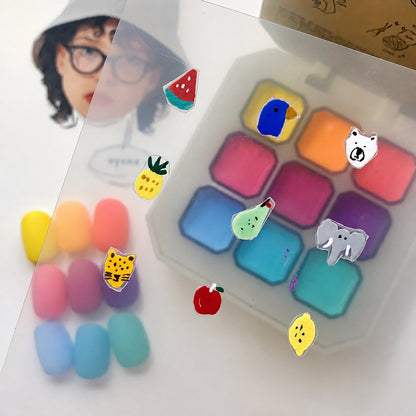 Ringo And Mimosa RM Cube Gumi Soft Gel Palette, 1g x 9 – product image 2