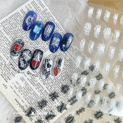 TOMONI Thin&Toughness Decorative Letters #ta091