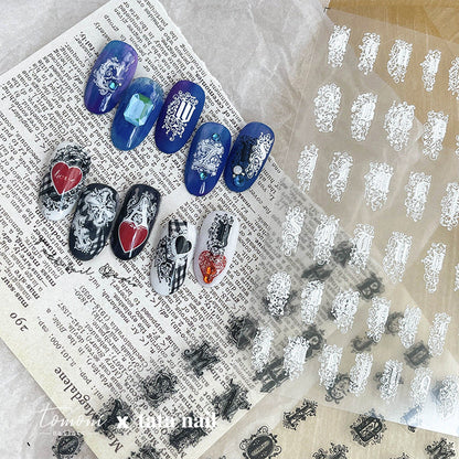 TOMONI Thin&Toughness Decorative Letters #ta092