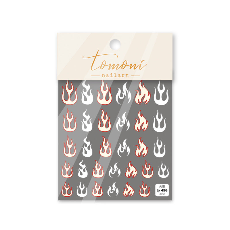 TOMONI Thin&Toughness Fire Red & White #to456