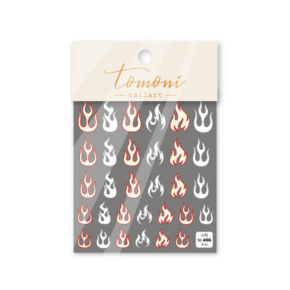 TOMONI Thin&Toughness Fire Red & White #to456