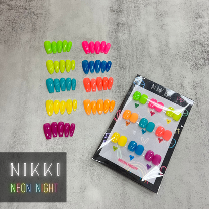 NIKKI Neon Night Series Gel Polish in Bottle 18ml