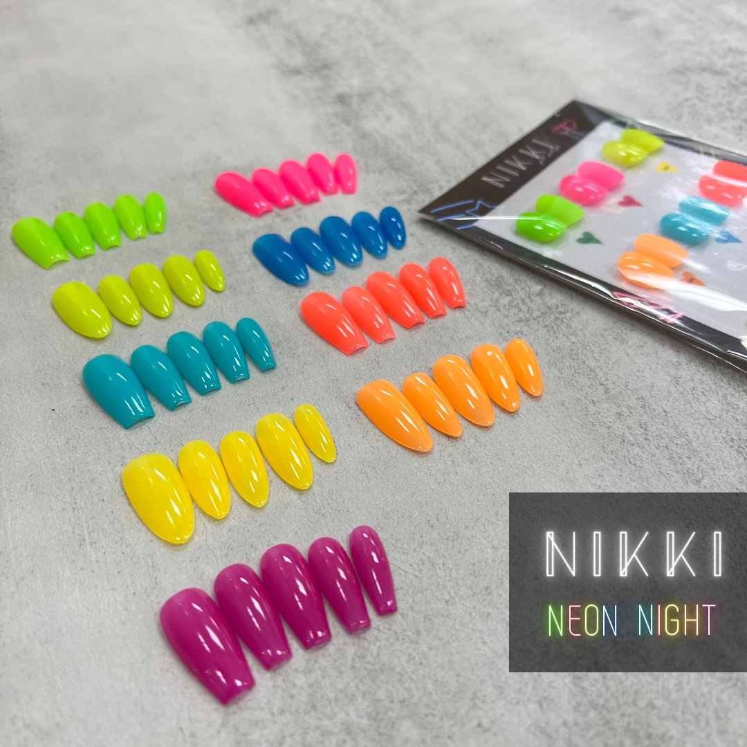 NIKKI Neon Night Series Gel Polish in Bottle 18ml