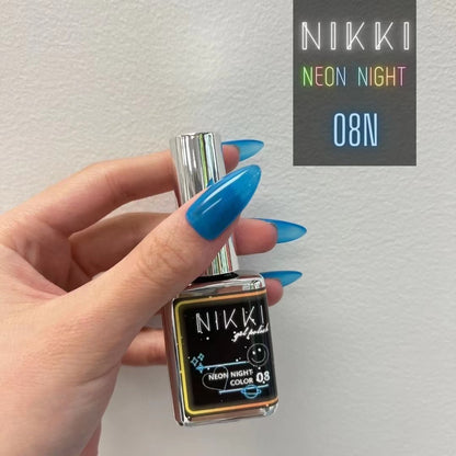NIKKI Neon Night Series Gel Polish in Bottle 18ml