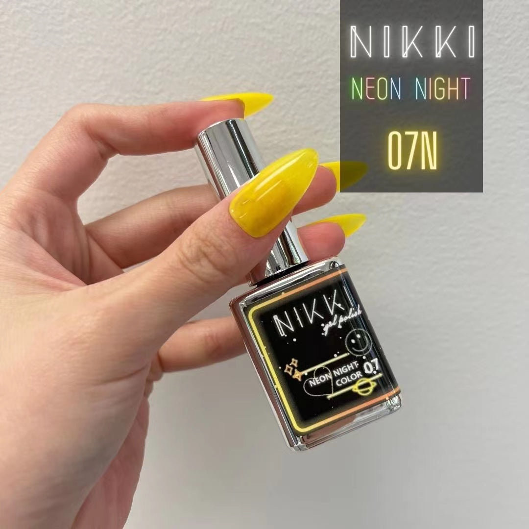 NIKKI Neon Night Series Gel Polish in Bottle 18ml