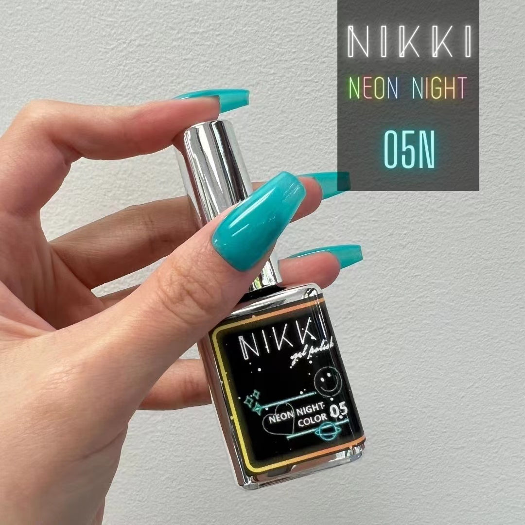 NIKKI Neon Night Series Gel Polish in Bottle 18ml