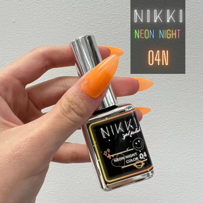 NIKKI Neon Night Series Gel Polish in Bottle 18ml
