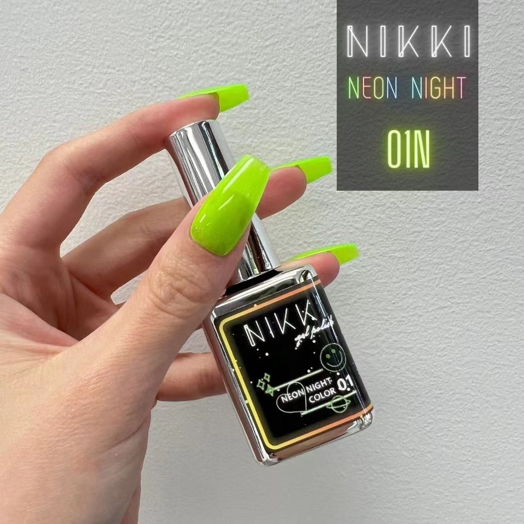 NIKKI Neon Night Series Gel Polish in Bottle 18ml