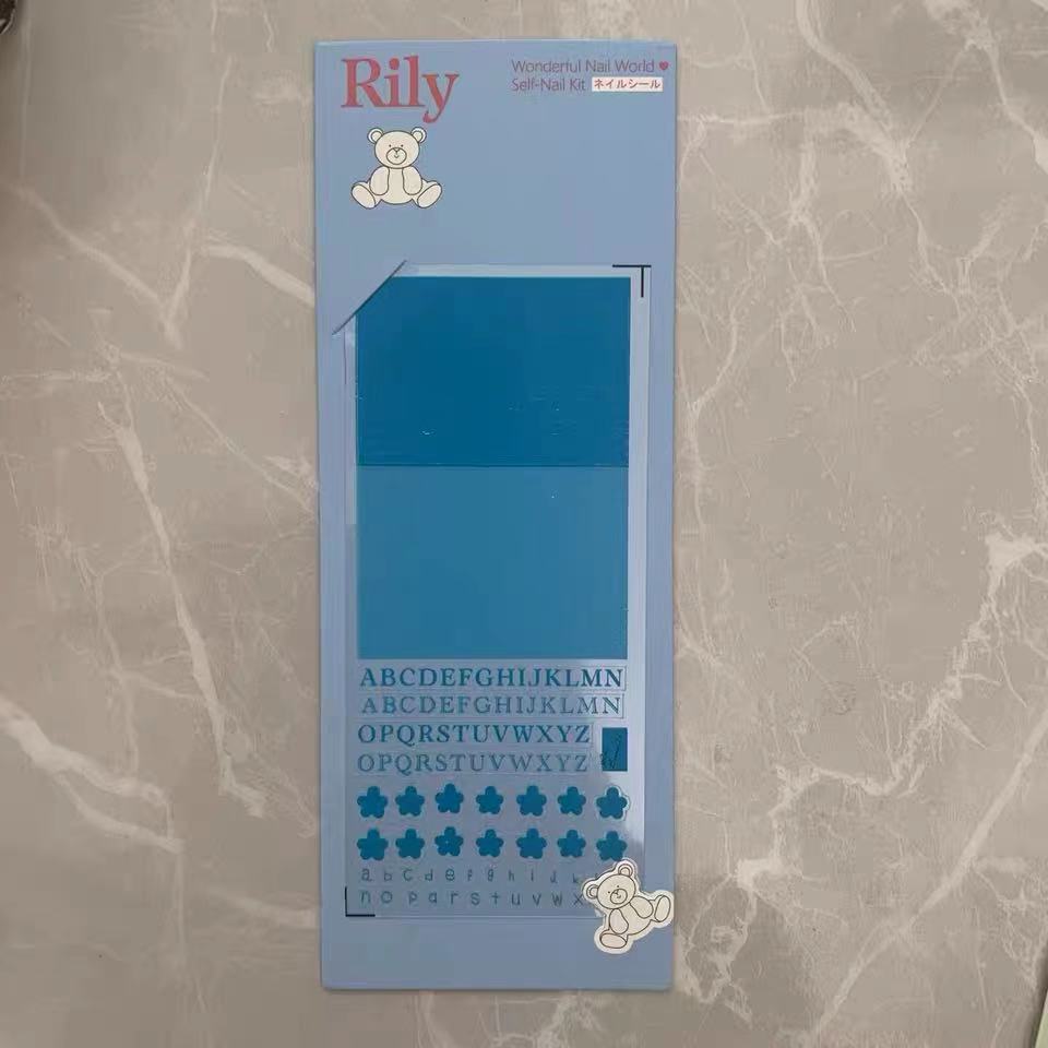 Rily Basic Liner And Alphabet Sticker
