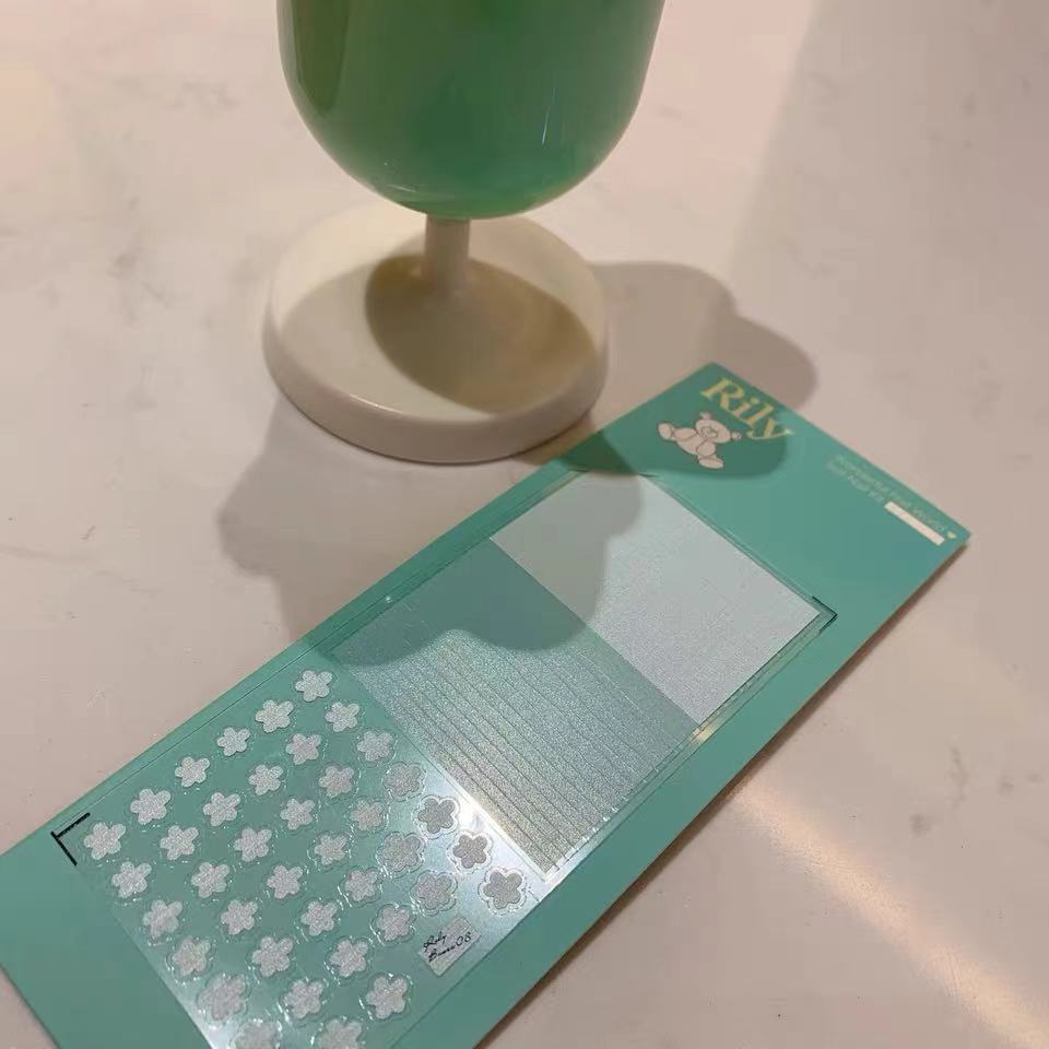 Rily Basic Liner And Alphabet Sticker