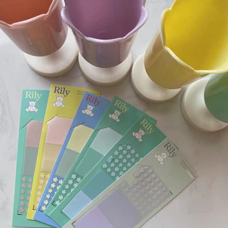 Rily Basic Liner And Alphabet Sticker