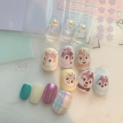 Rily Animal And Flower Sticker