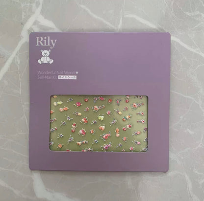 Rily Animal And Flower Sticker
