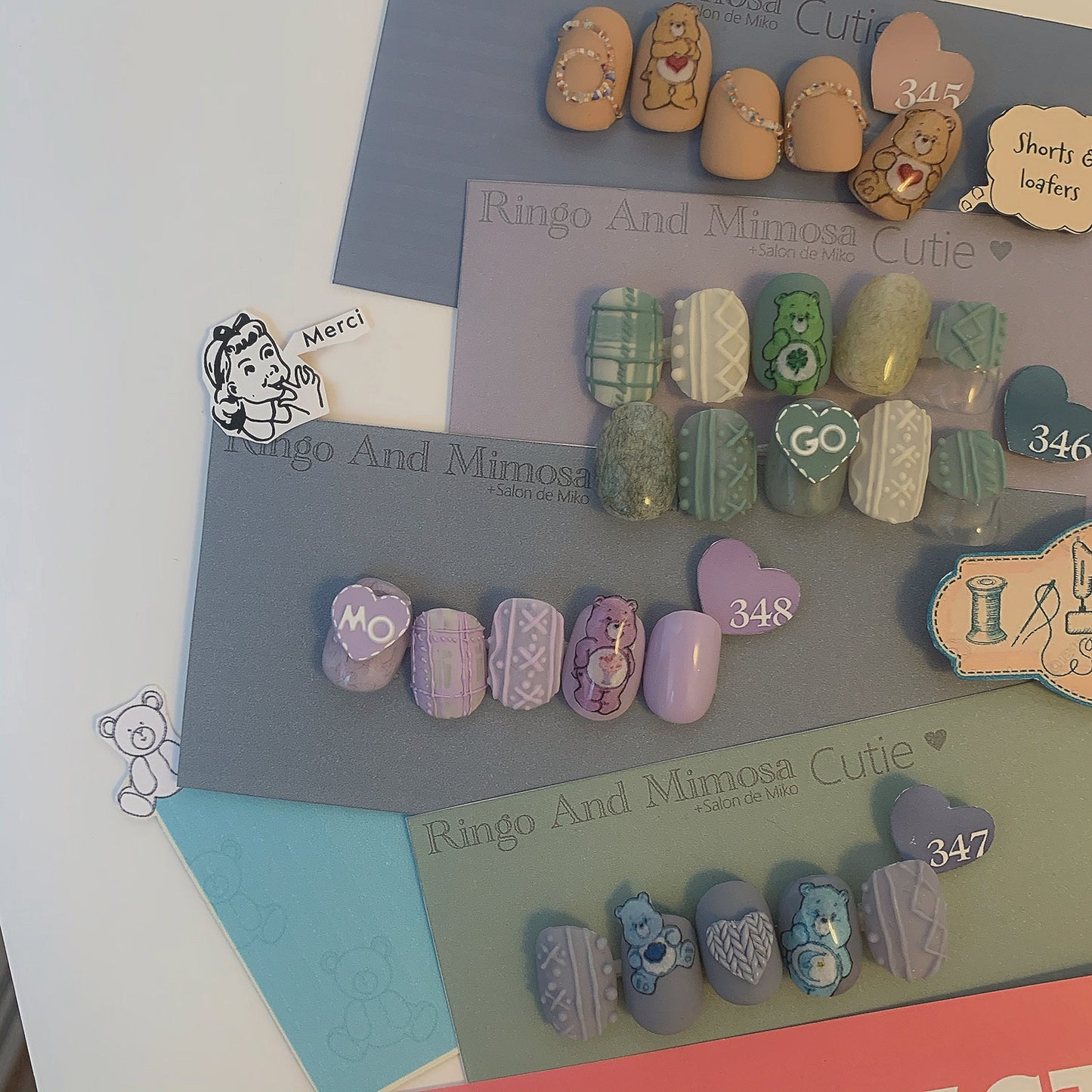 Rily Cute Bear Sticker 【Cute 1-3】