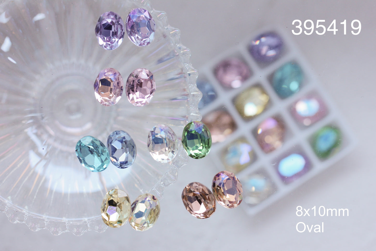 Crystal Bijou Set 12p