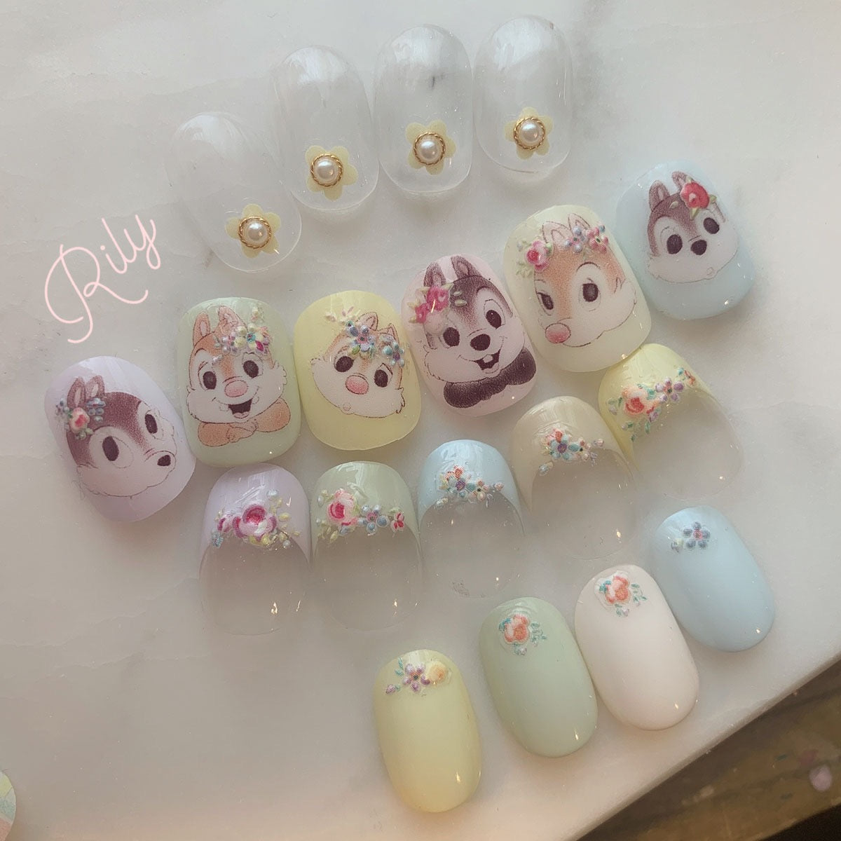 Rily Animal And Flower Sticker