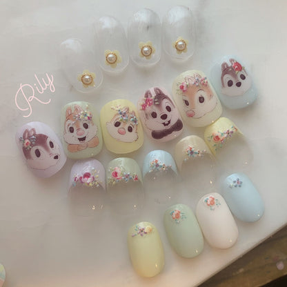 Rily Animal And Flower Sticker