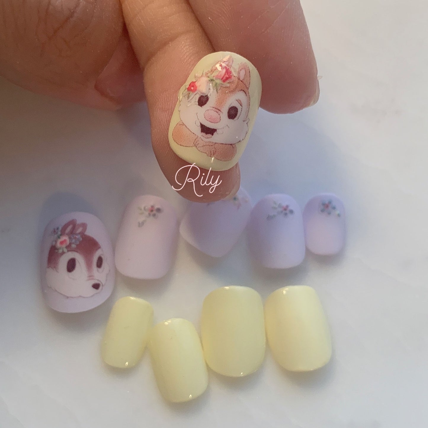 Rily Animal And Flower Sticker