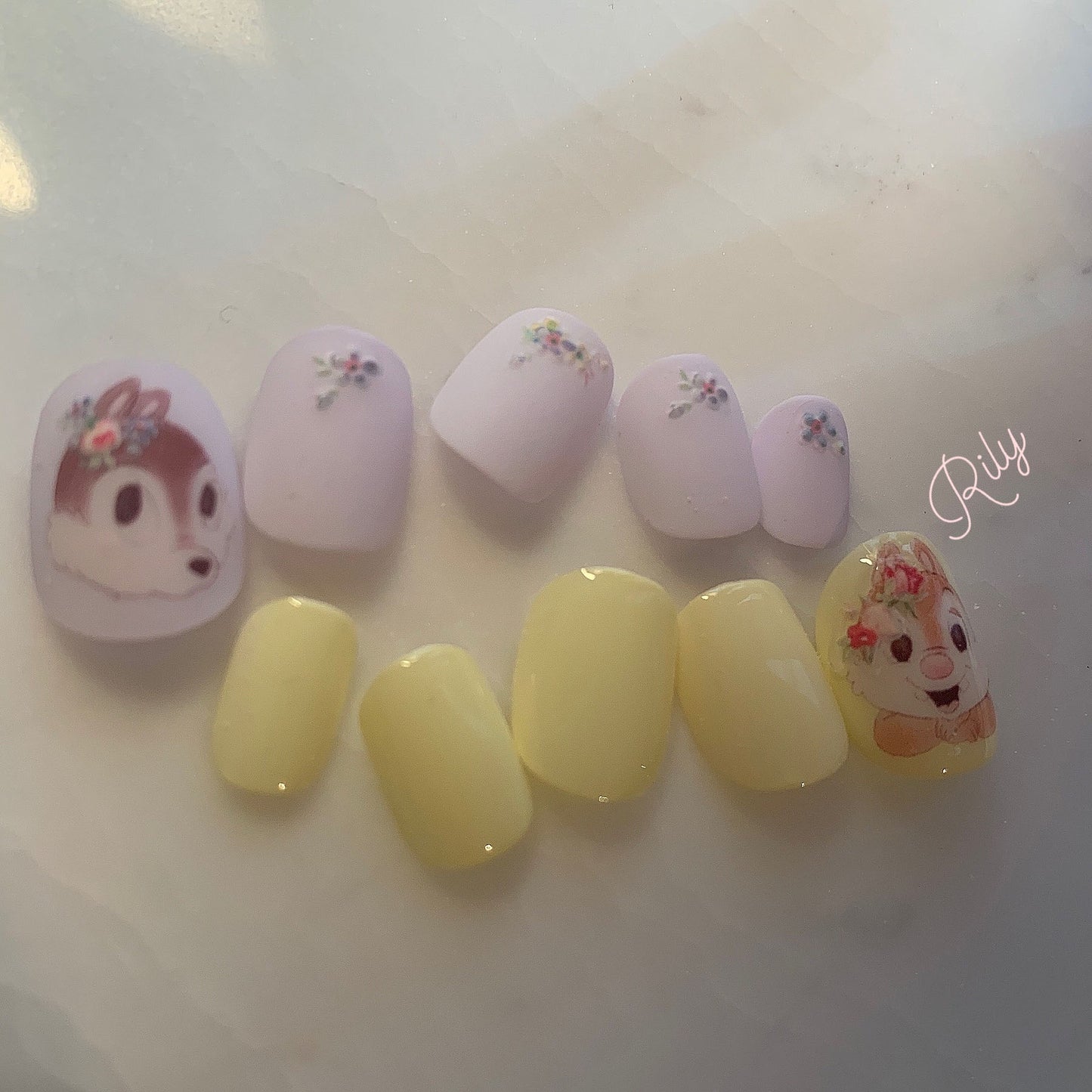 Rily Animal And Flower Sticker